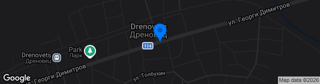 Map showing Stadion Drenovets