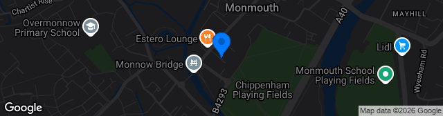Map showing Chippenham Sports Ground