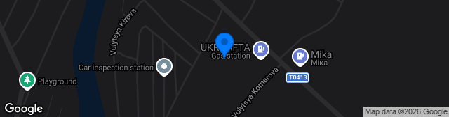 Map showing Kolos Arena