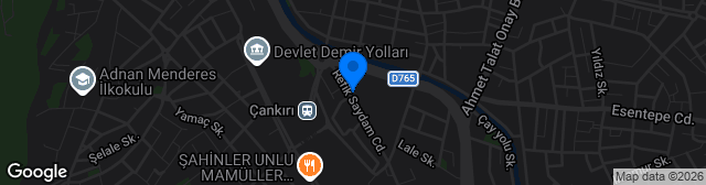 Map showing Çankırı Atatürk Stadyumu