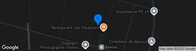 Map showing Stade des Peupliers