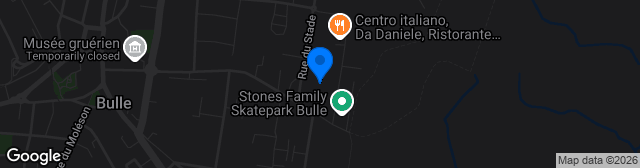 Map showing Stade de Bouleyres