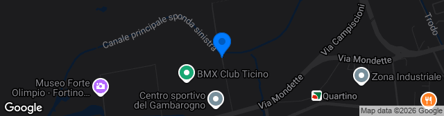 Map showing Centro Sportivo Regionale Magadino
