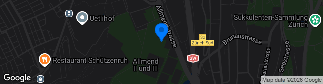 Map showing Sportplatz Allmend Brunau