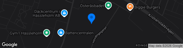 Map showing Österås IP