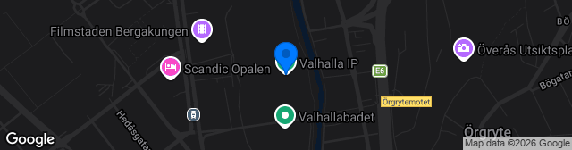 Map showing Valhalla IP