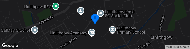 Map showing Prestonfield