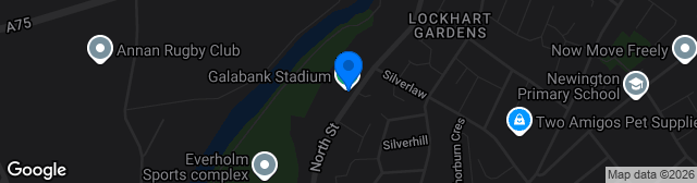 Map showing Galabank