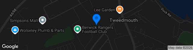 Map showing Shielfield Park