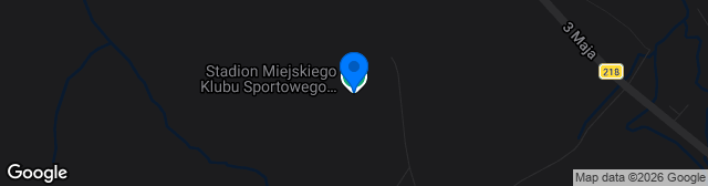 Map showing Stadion WKS Gryf Wejherowo