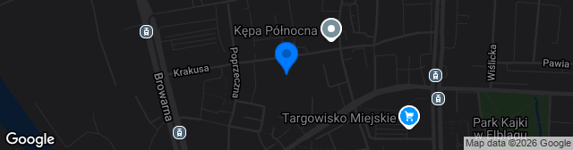 Map showing Stadion Miejski