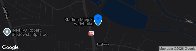 Map showing Stadion MOSiR