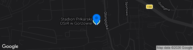 Map showing Stadion OSiR ul. Olimpijska