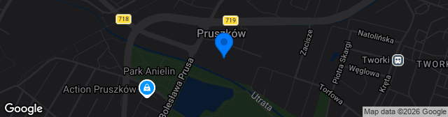 Map showing Stadion Znicza (MZOS)