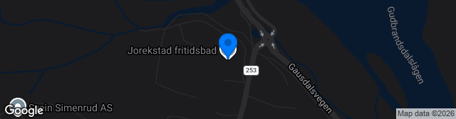 Map showing Jorekstad Kunstgress