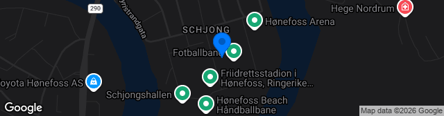 Map showing AKA Arena