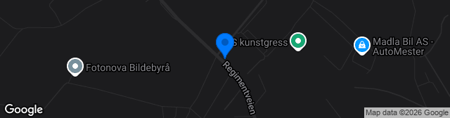 Map showing Madla Handelslag Stadion