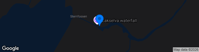 Map showing Lakselv kunstgress