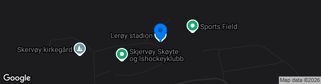 Map showing Lerøy Stadion