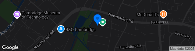 Map showing Abbey Stadium