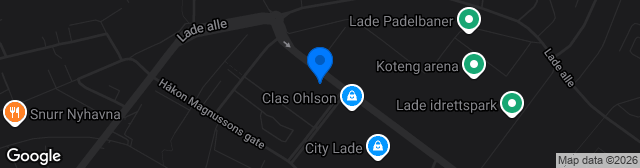 Map showing OBOS Kunstgressbane