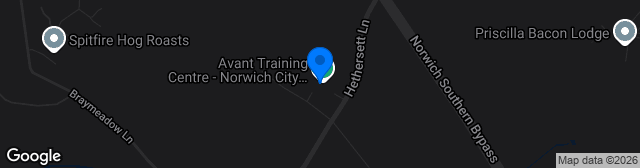 Map showing Colney Training Centre