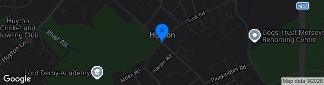Map showing Liverpool’s Academy Ground