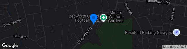 Map showing The Oval