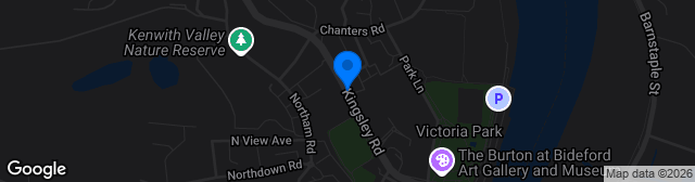 Map showing The Sports Ground