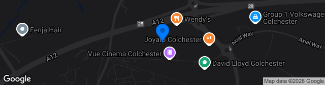 Map showing JobServe Community Stadium