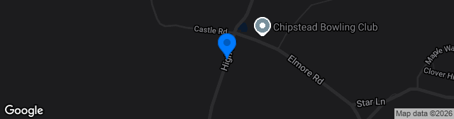 Map showing High Road