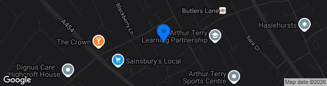 Map showing Central Ground
