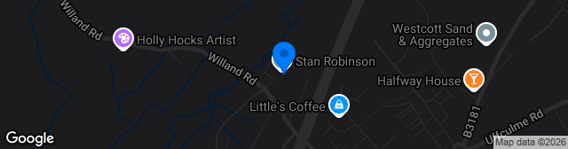 Map showing The Stan Robinson Stadium