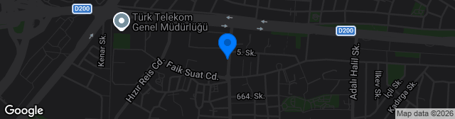 Map showing Altındağ Stadyumu