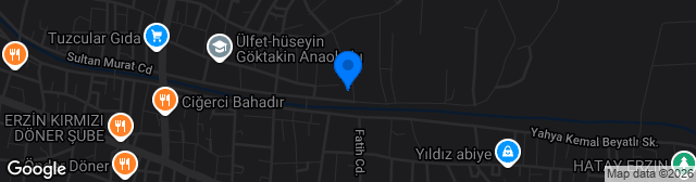 Map showing 15 Temmuz Şehitler Stadı