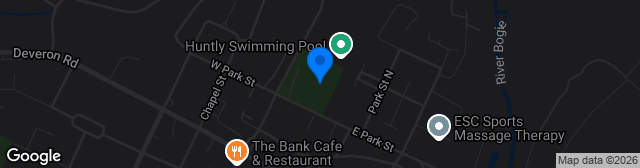 Map showing Christie Park