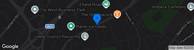 Map showing Elland Road