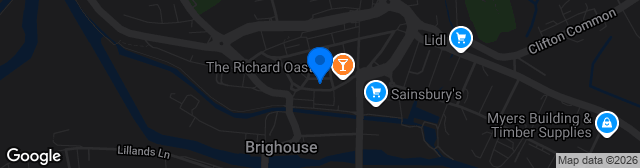 Map showing The Yorkshire Payments Stadium