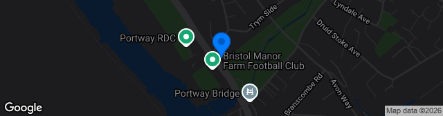 Map showing The Creek