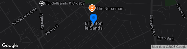 Map showing The Marine Travel Arena