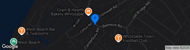 Map showing The Belmont Ground