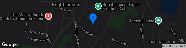 Map showing North Road