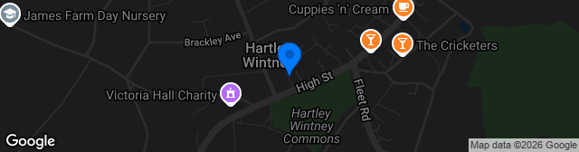 Map showing The Memorial Playing Fields