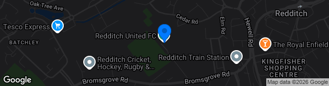 Map showing The Valley Stadium
