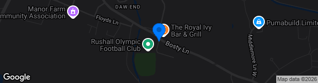 Map showing Dales Lane