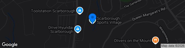 Map showing Flamingo Land Stadium