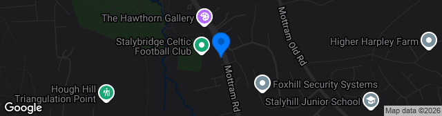 Map showing Bower Fold