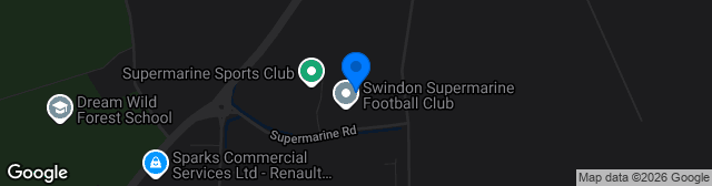 Map showing The Webbs Wood Stadium