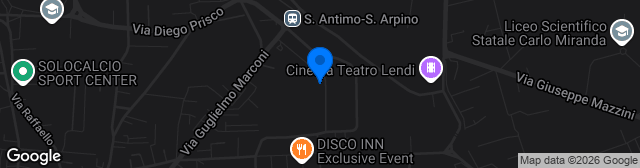 Map showing Centro Sportivo Sant'Antimo