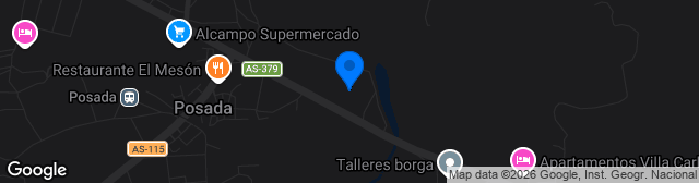 Map showing Campo de La Corredoria